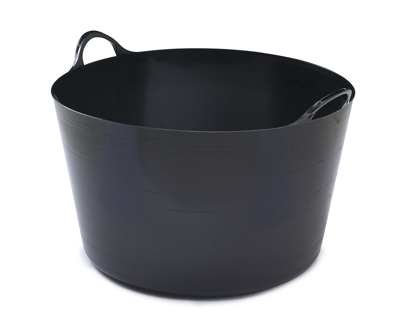 Whitefurze Pack Of 5 Large 75L Flexible Tubs - Builders Bucket, Garden Rubble, Horse Stable, Made In UK