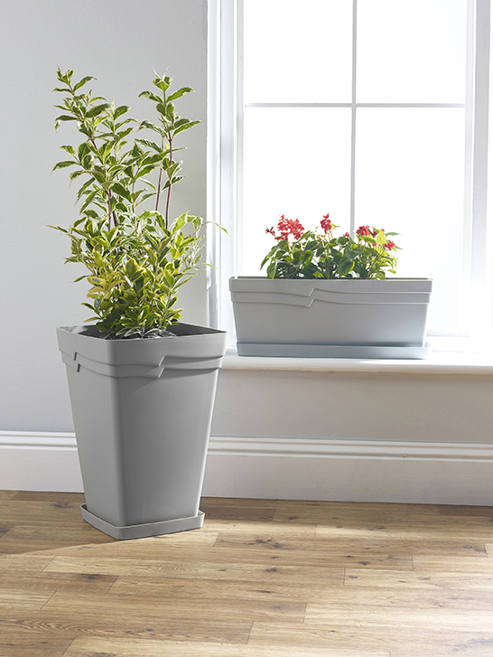 Garden Square Saucer for 29cm Square Boston Planter