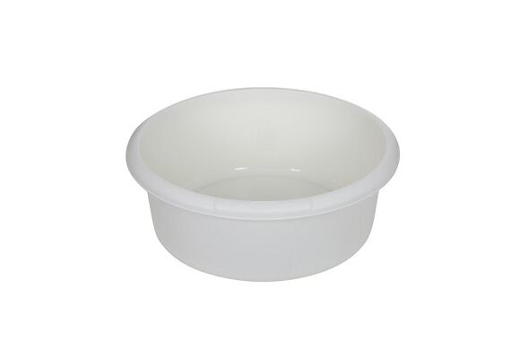 LARGE ROUND CIRCULAR HEAVY DUTY WHITEFURZE WATER WASHING UP BOWL SMALL 
